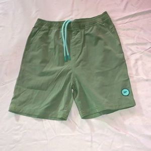 Southern Point Co. swim trunks size youth large color green new with tags